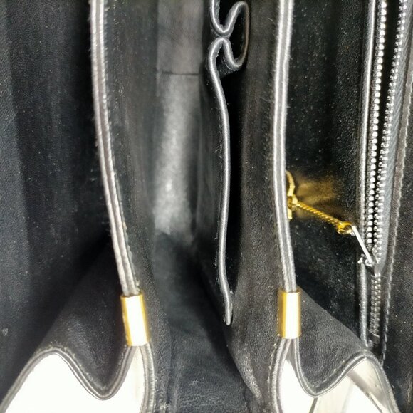 CELINE Shoulder Bag Black Leather 696-070325 - Picture 11 of 13